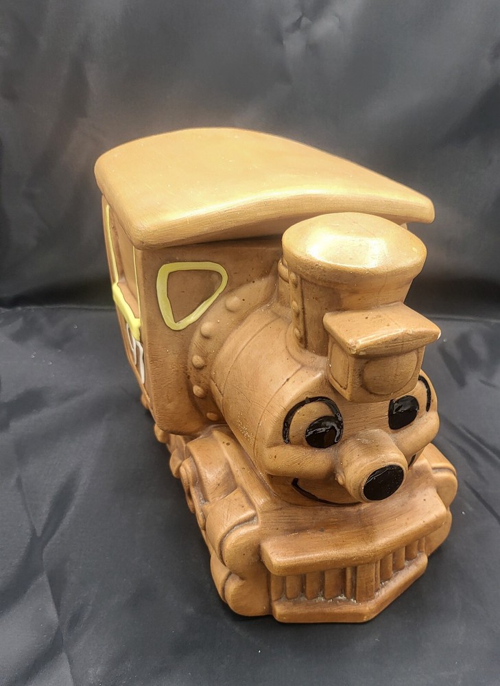 Twin Wilton Ceramic Locomotive Train Cookie Jar vintage #97