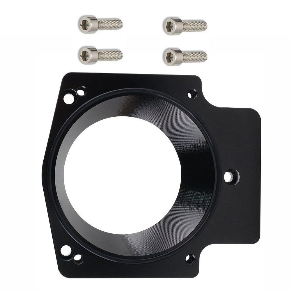 102mm Black Throttle Body Spacer Adapter for LS1 LS2 LS6 LSX Engines