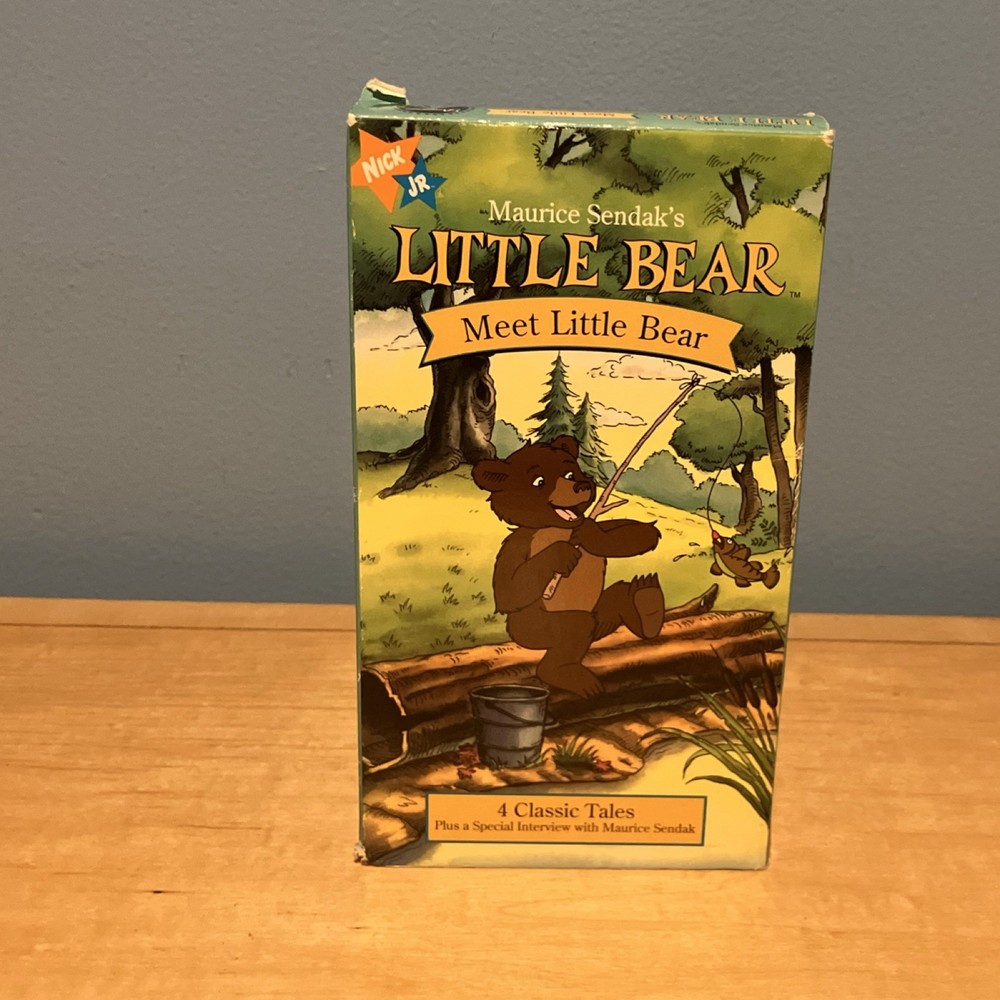 Nickelodeon Little Bear: Meet Little Bear VHS NTSC Full Screen NR English 1997