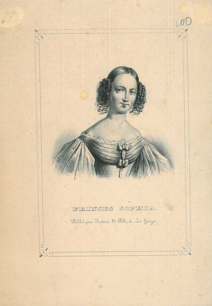 Portrait of Princess Sophie of the Netherlands