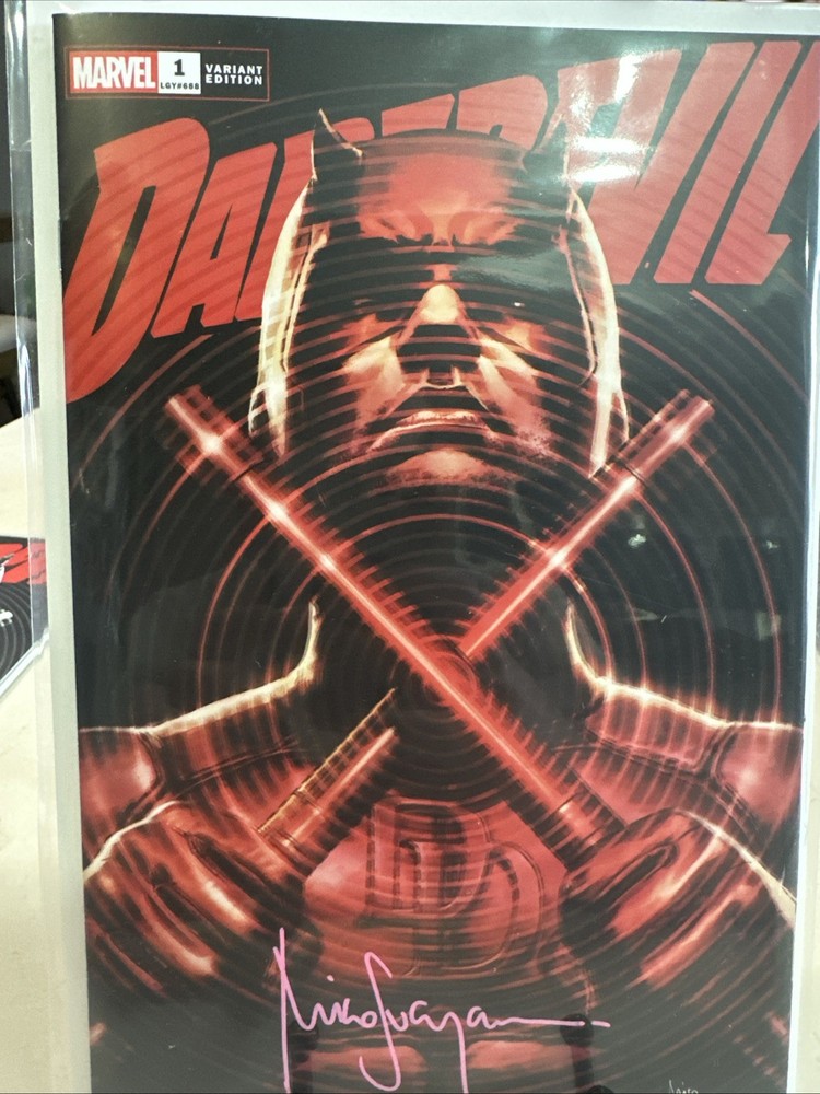 Daredevil 1 C2E2 Exclusive Mico Suayan Variant Marvel Comics W/COA