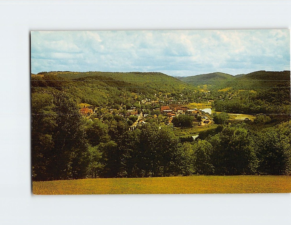 Postcard Birds Eye View Of Philippi West Virginia USA