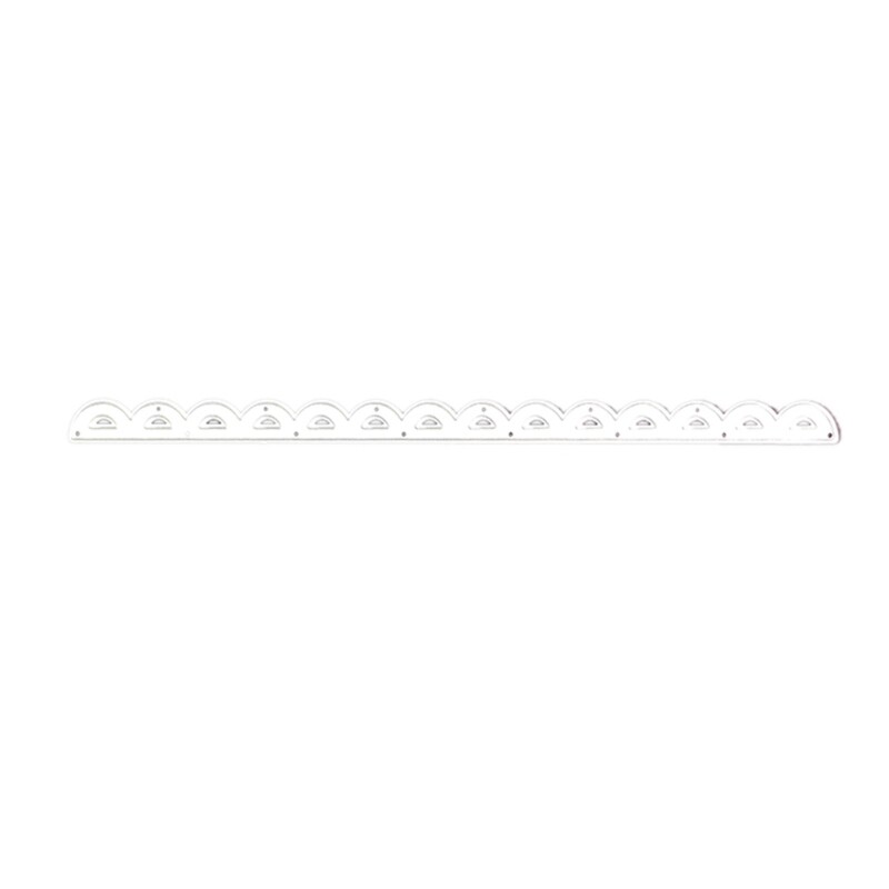 Carbon Steel Scrapbooking Lacing Die Cut Templates for Cardmaking