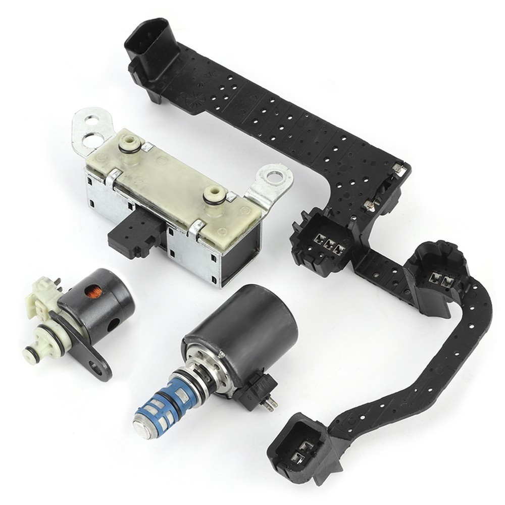 4PCS Transmission Solenoid Valve Kit For Ford E150 E250 E350 F150 4R70W 4R75W BT