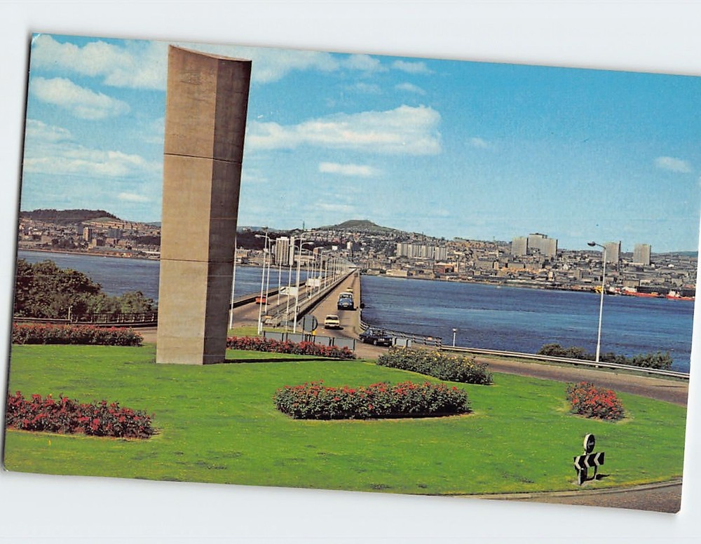 Postcard Tay Road Bridge Dundee Scotland