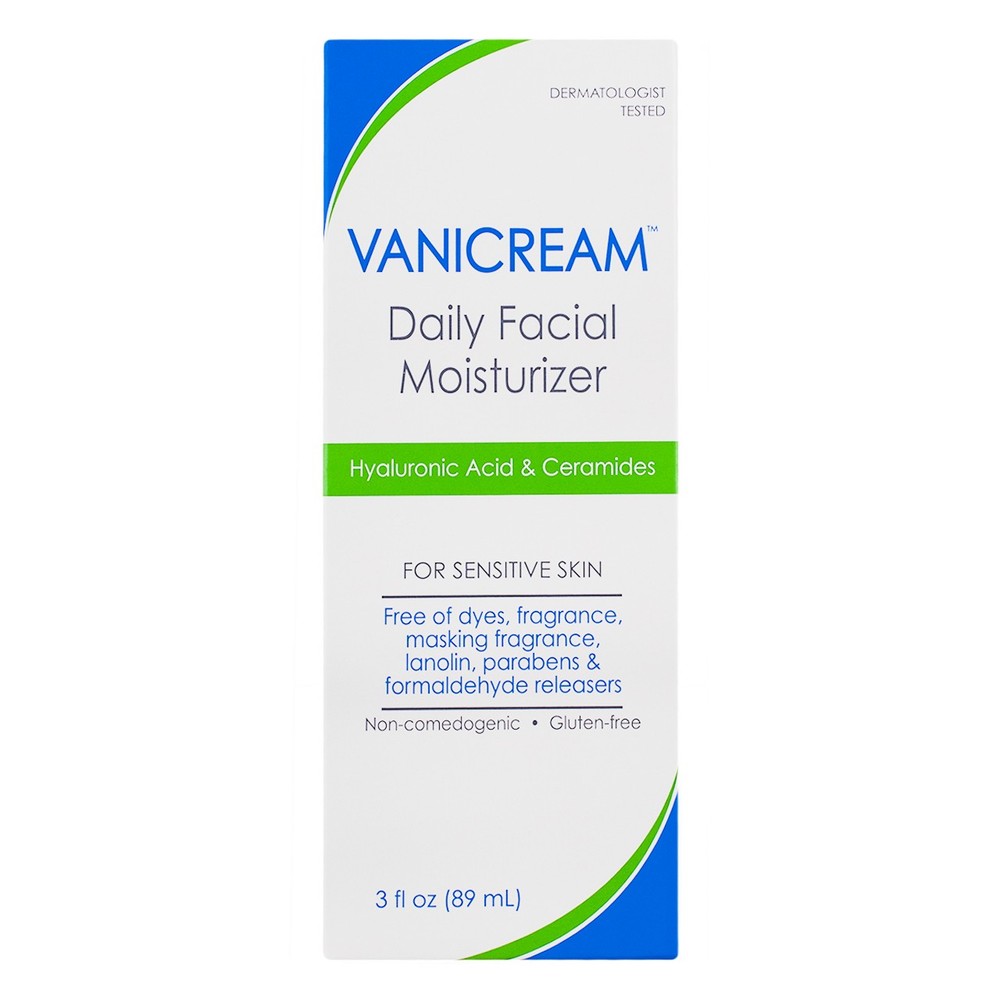 Vanicream Sensitive Skin Daily Facial Moisturizer 6 Pack 3 fl oz