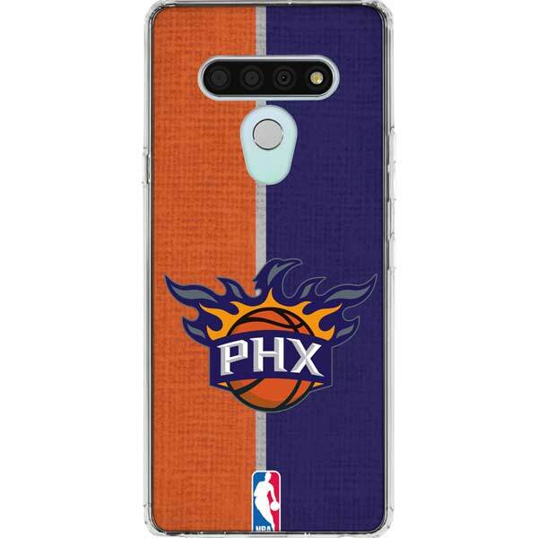 NBA Phoenix Suns LG Stylo 6 Clear Case - Phoenix Suns Canvas