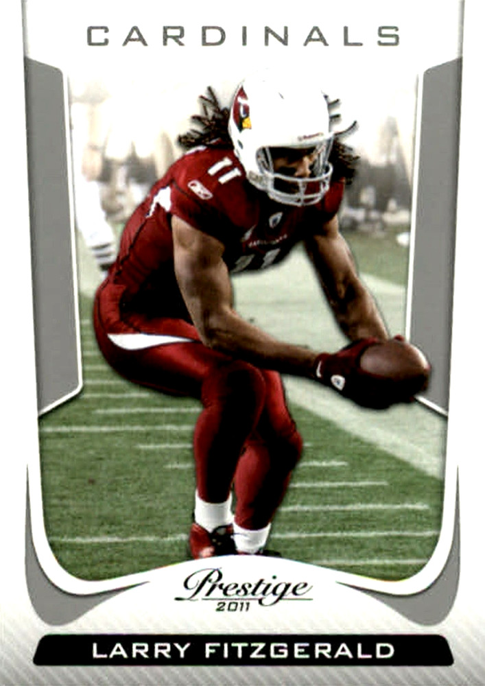 2011 Prestige #3 Larry Fitzgerald Arizona Cardinals HOF