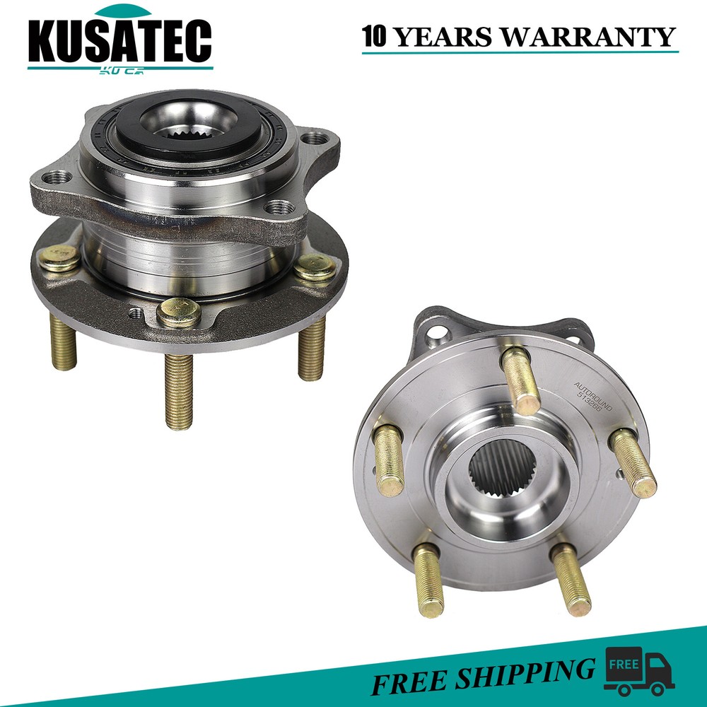 Pair Front Wheel Hub Bearing Assembly For Hyundai Santa Fe Veracruz Kia Sorento