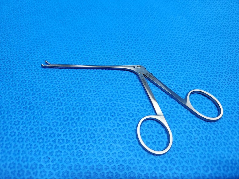 Medtronic Xomed 3721006 Ear Forcep, 3.0mm, Straight, 3-3/8