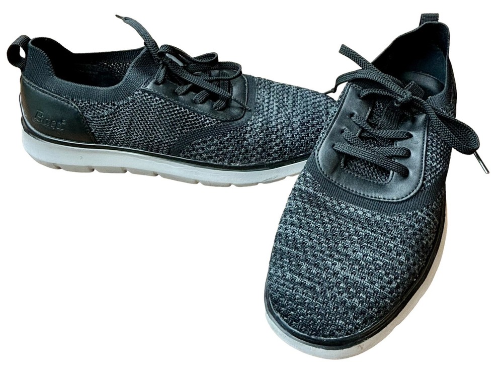 Bass Men's Size 9 Black Knit Shoes Sneakers