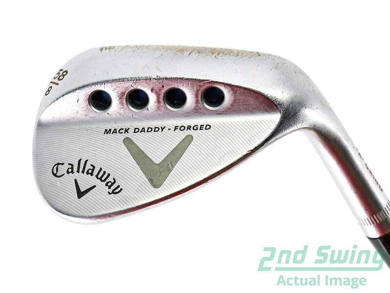 Callaway Mack Daddy Forged 58° Lob Wedge Steel Flex Right 35.0in