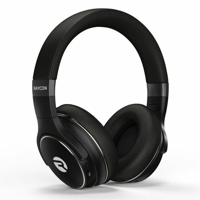 Raycon RBH820-BlK H20 Wireless Noise-Cancelling Over-the-Ear Headphones - Black