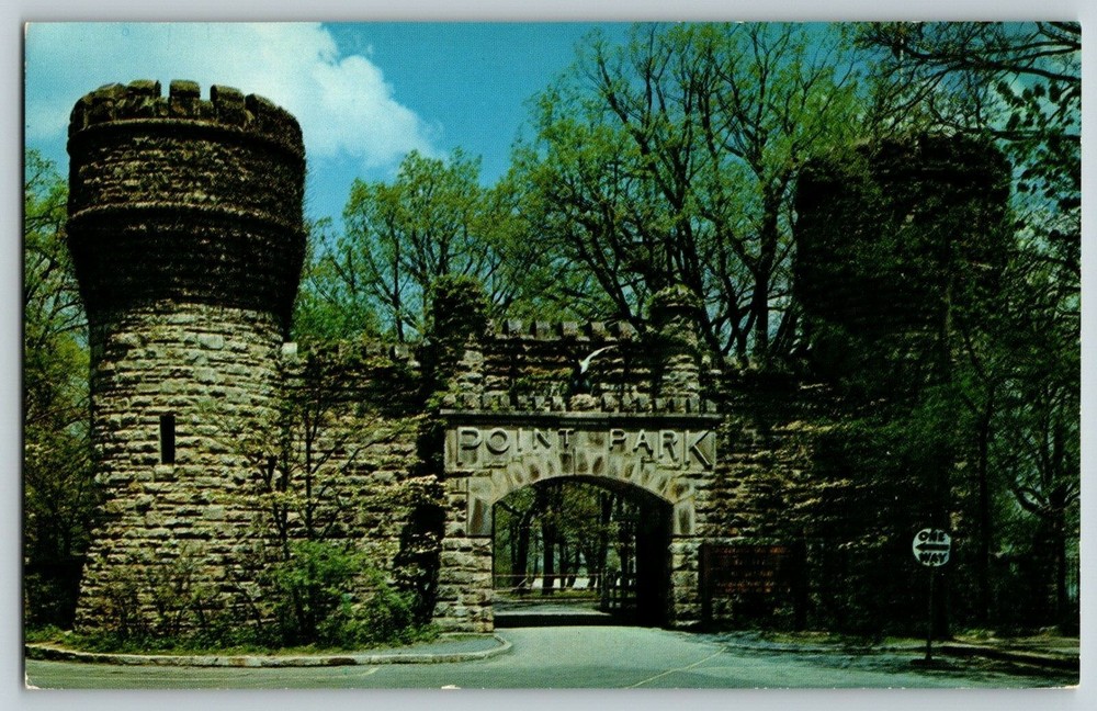 Postcard Entrance to Point Park  Lookout Mountain Chattanooga Tennessee