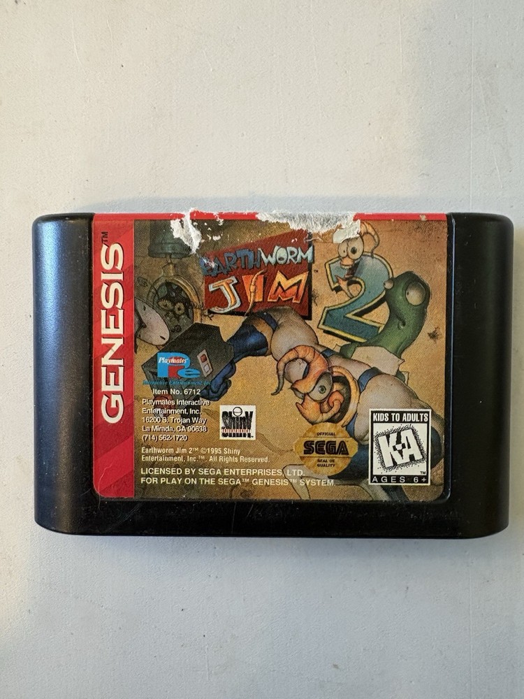 Earthworm Jim 2 (Sega Genesis, 1996)