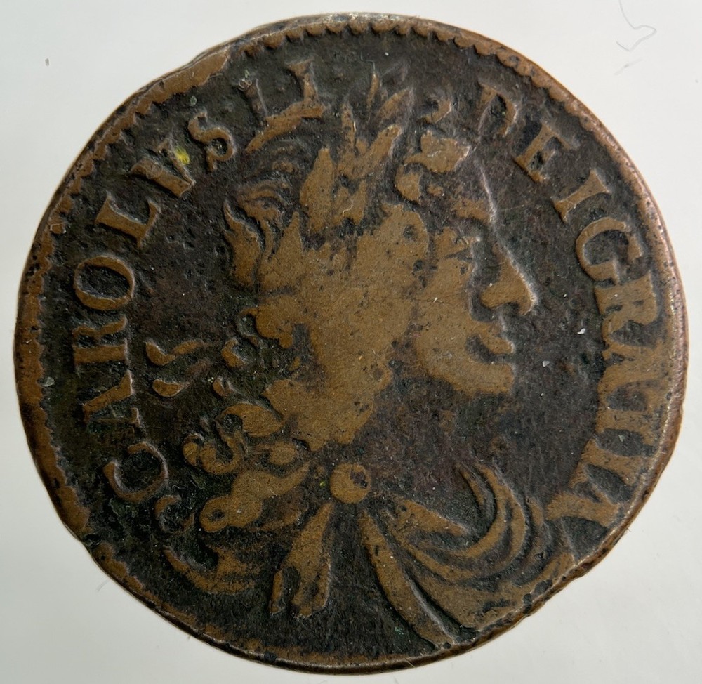 1685 Irish Half-Penny Coin | Fine Collectable Grade