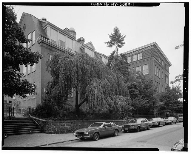 1. VIEW NORTHWEST, SOUTH AND EAST ELEVATIONS, BUILDING Nos. 1 AND 4 - Public