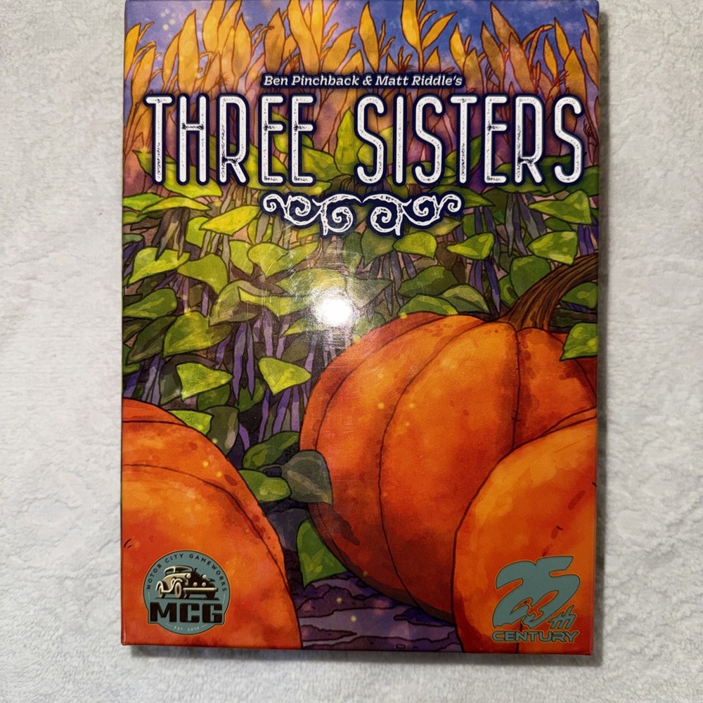 Motor City Gameworks Board Game Three Sisters Box Great Condition