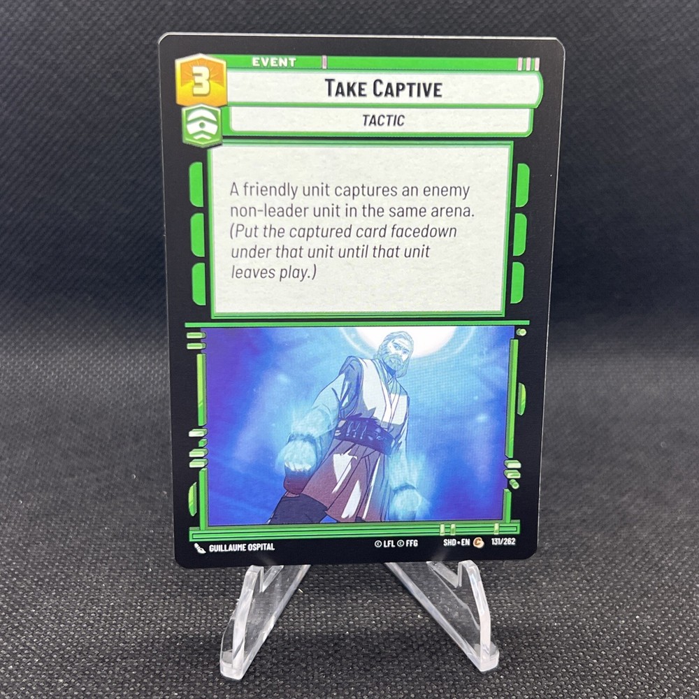 Star Wars: Unlimited - Take Captive: Tactic - Shadows of  Galaxy NM/M Regular