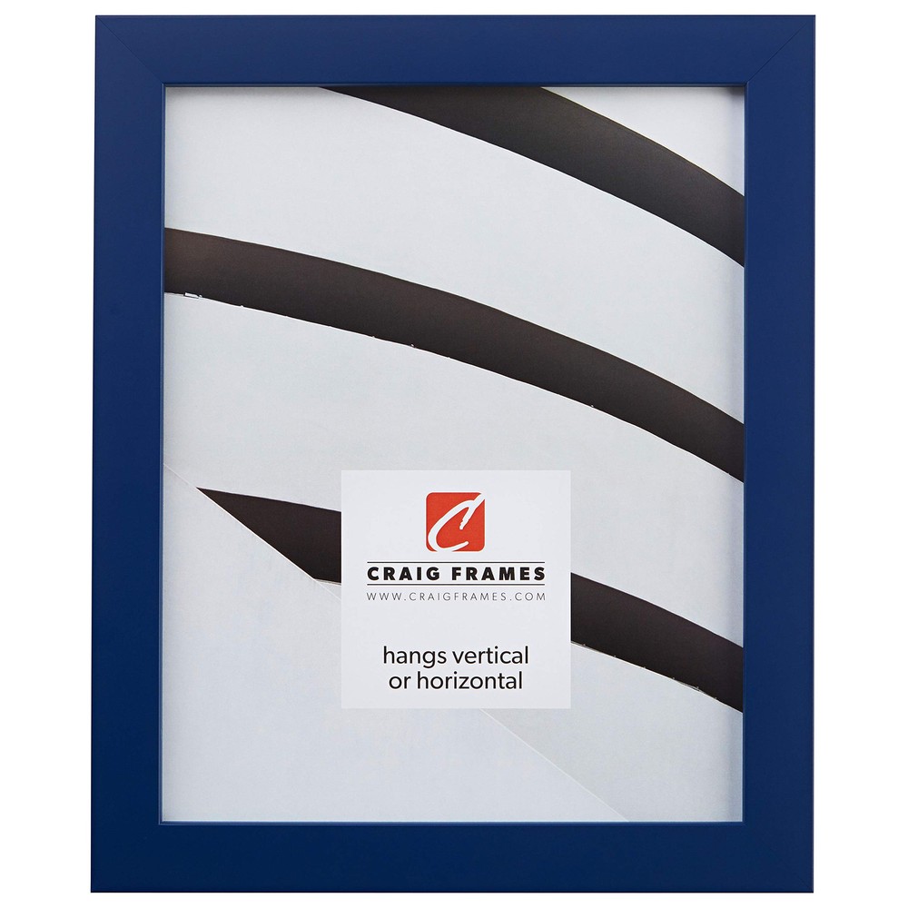 Modern Blue Confetti Picture Frame 20x30 Inch for Stylish Décor