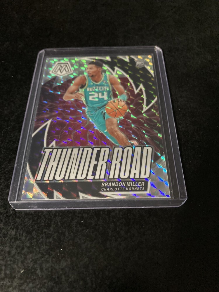 2024 MOSAIC SILVER ROOKIE BRANDON MILLER THUNDER ROAD PRIZM #19!💎💎