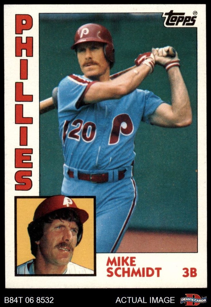 1984 Topps #700 Mike Schmidt Phillies HOF 8 - NM/MT