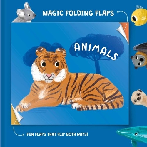 Little Genius Books Magic Folding Flaps - Animals (Board Book)Another great item from Rarewaves USA | Free delivery!
