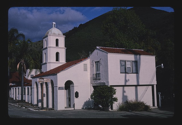 San Luis Obispo California 2003 Motel Inn Spanish Colonial Revival Hotel