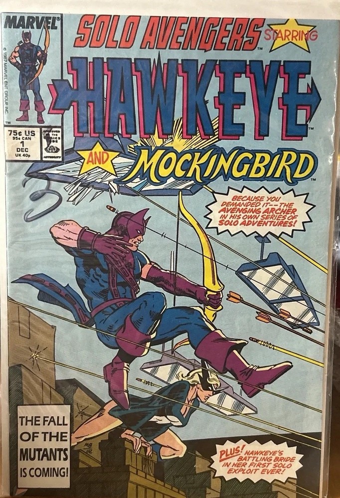 Solo Avengers #1 (Marvel Comics December 1987)