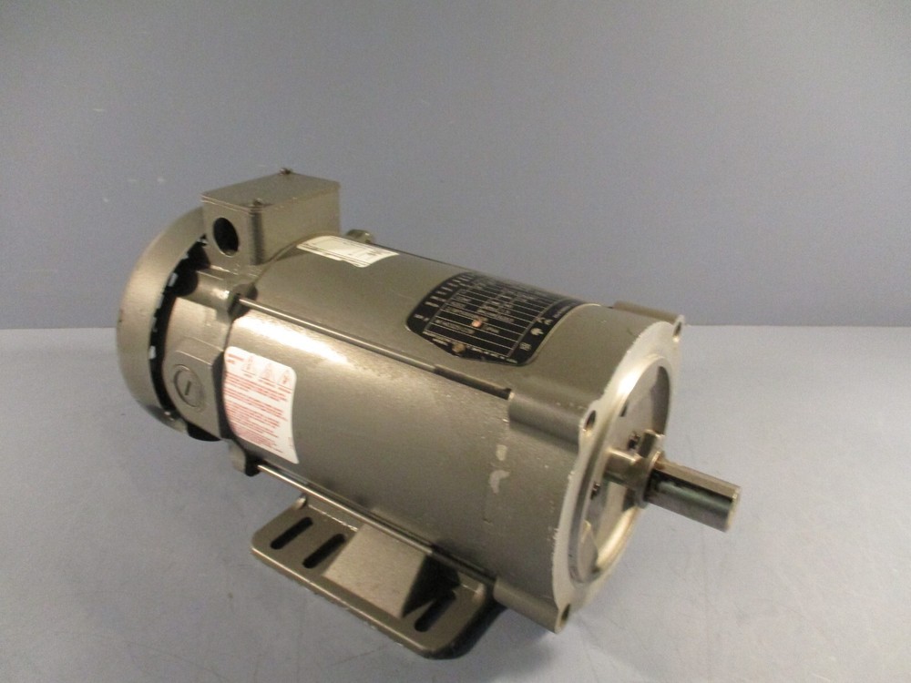Baldor CDP3440 34-5990-3662 .75HP 90VDC 1750RPM TEFC Motor 56C Frame 7.6 Amps