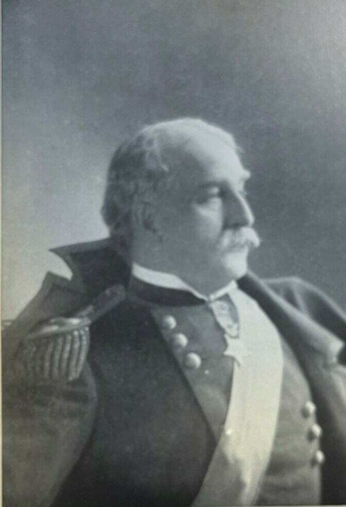 1898 Vintage Magazine Illustration Major General Nelson A. Miles