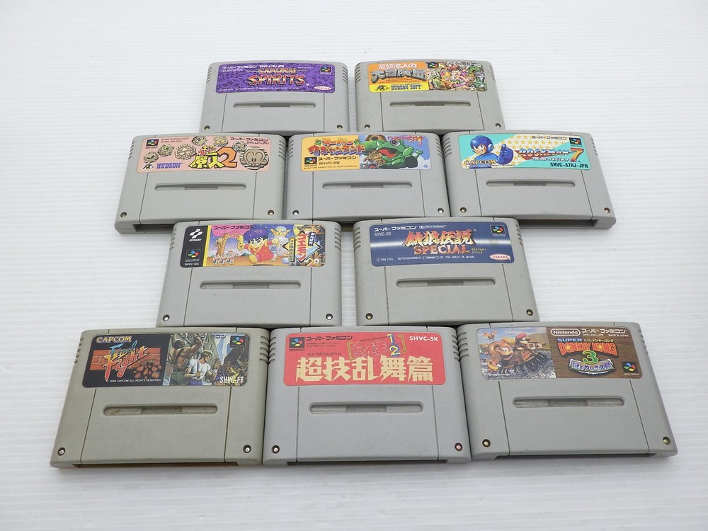 Nintendo SuperFamicom/SNES Game Lot Super Famicom/SNES JP GAME. 9000025561716