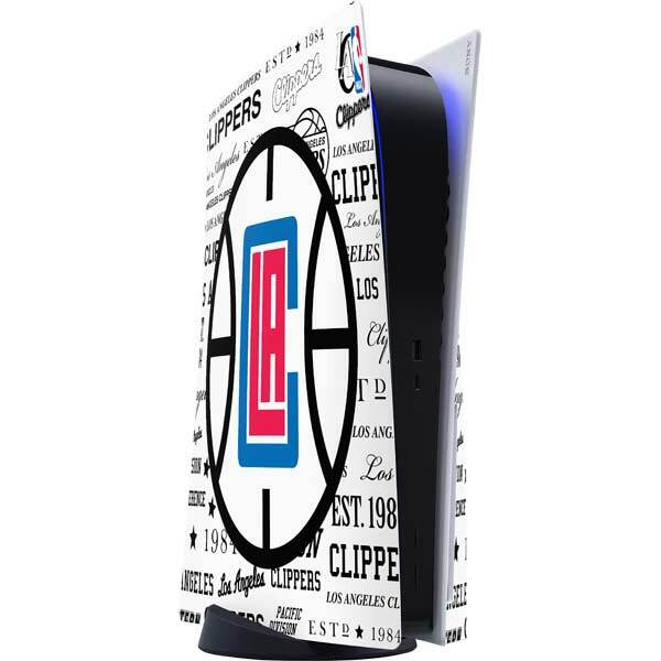 NBA Los Angeles Clippers PS5 Console Skin - Los Angeles Clippers Blast Logos