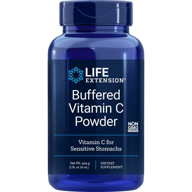 Life Extension Buffered Vitamin C Powder 16 oz Pwdr