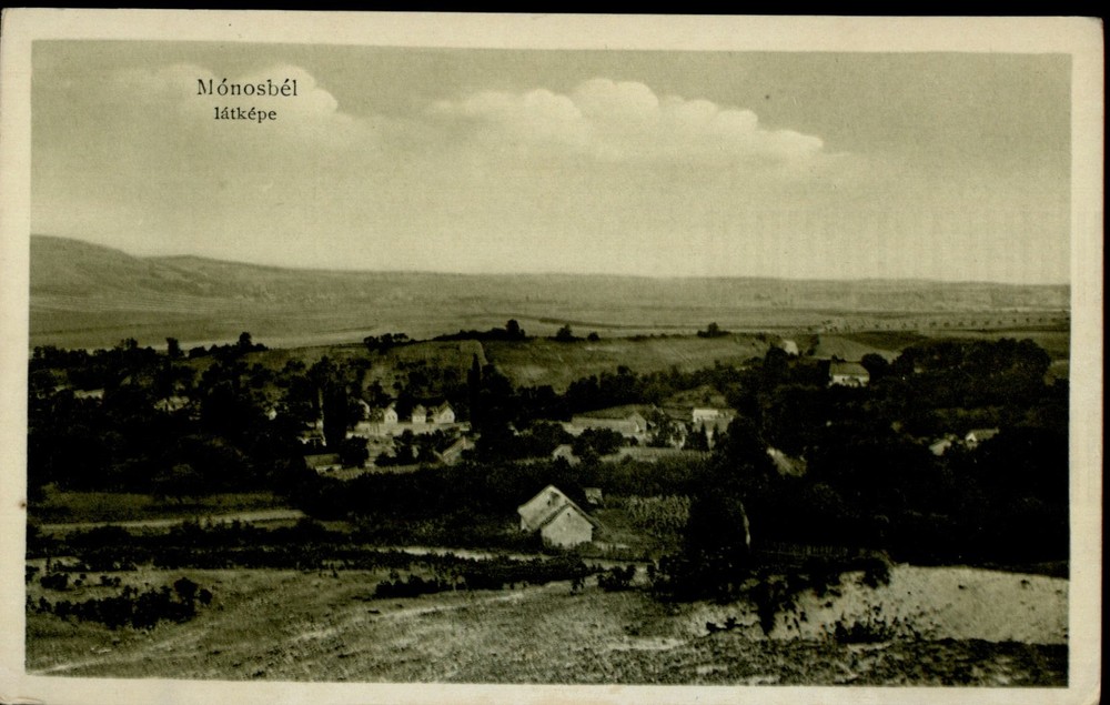 Monosbel Hungary view vintage postcard s967