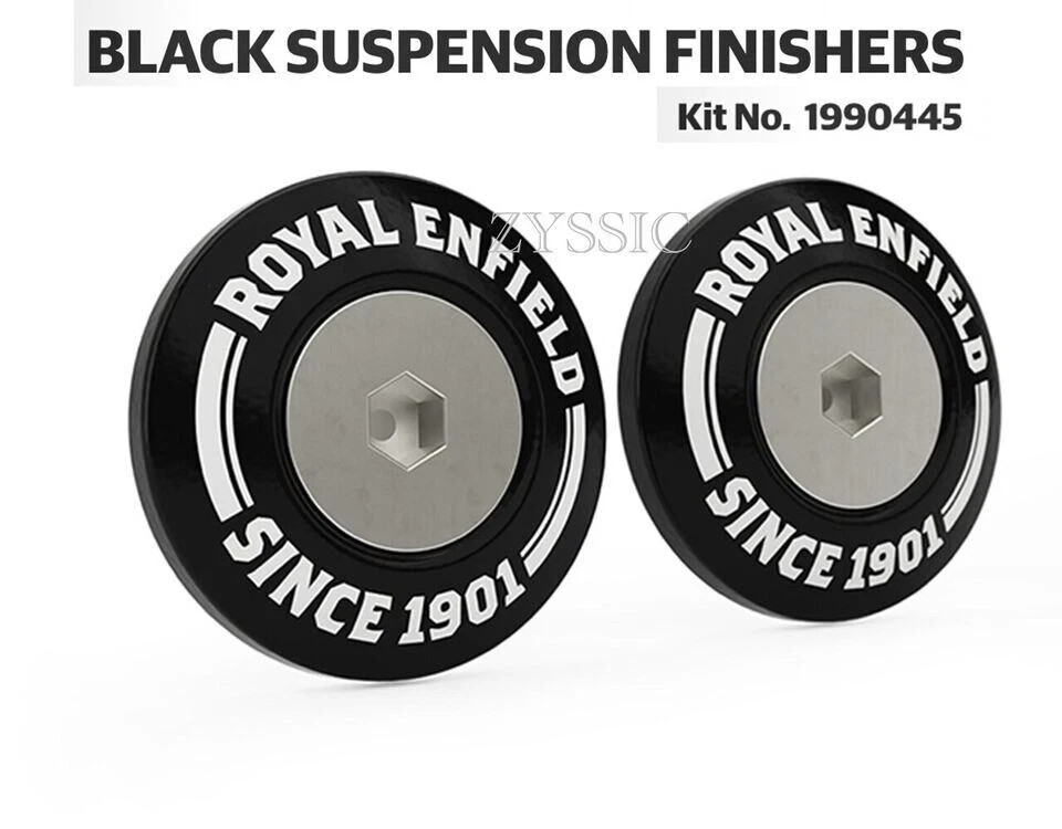 Black Suspension Finishers For Royal Enfield Interceptor 650 GT 650 – 1990445