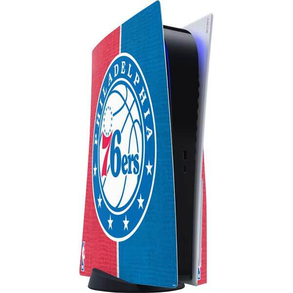 NBA Philadelphia 76ers PS5 Console Skin - Philadelphia 76ers Canvas Split