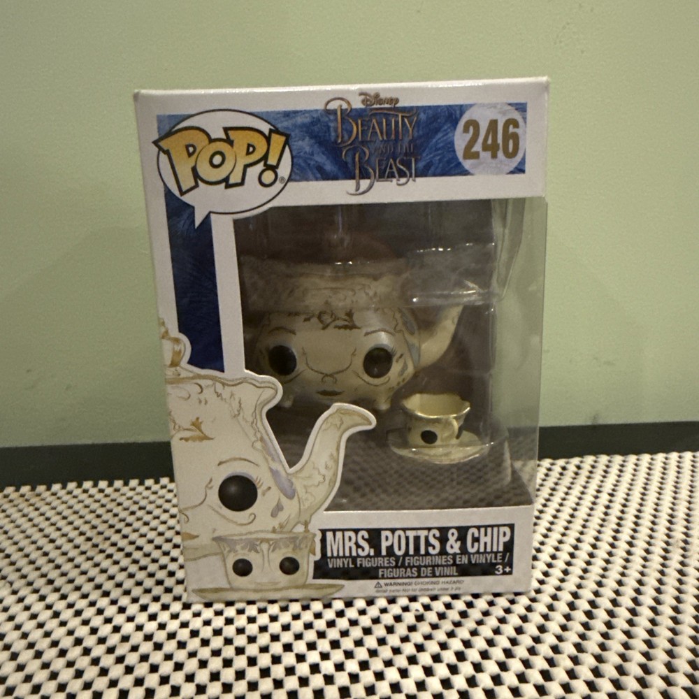 FUNKO POP! New in Box Mrs. Potts and Chip #246