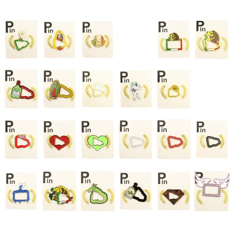 Vintage Hat Badge Pins for All Age Metal Cartoon Hat Pins for Women Handbag Pin