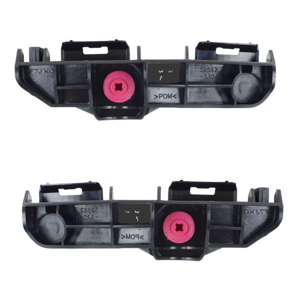 13-15 Toyota RAV4 Rear Bumper Cover Retainer Bracket Set - Left & Right