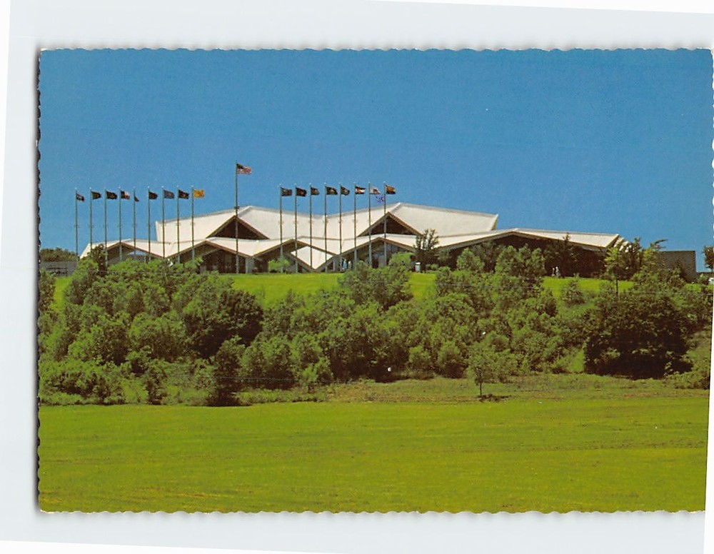 Postcard National Cowboy Hall Of Fame And Western Center Oklahoma City OK USA