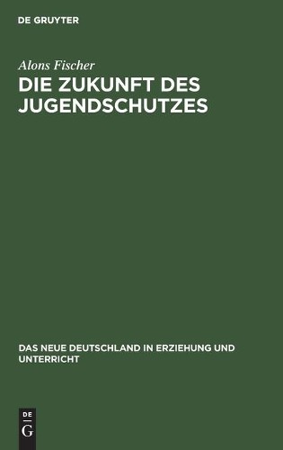 Alons Fischer Die Zukunft Des Jugendschutzes (Hardback)