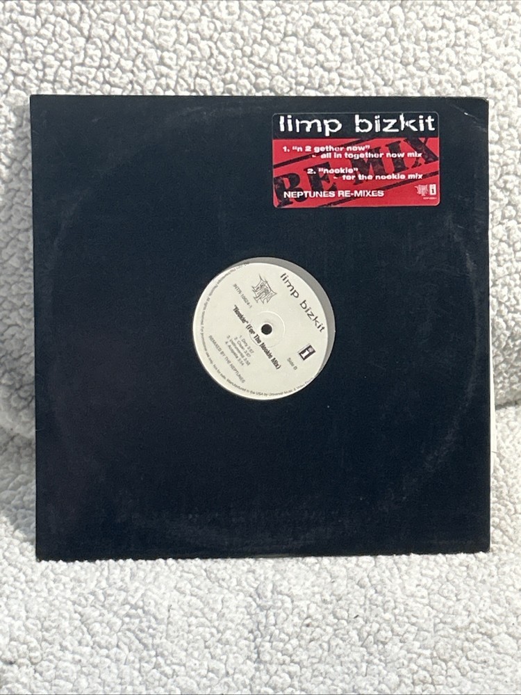 Limp Bizkit N 2 Gether Now/Nookie Neptunes Re-mixes  2001 Vinyl Promo Rare 12”