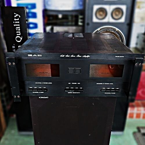 SAE 2600 Stereo Power Amplifier Basic functionality has been checked