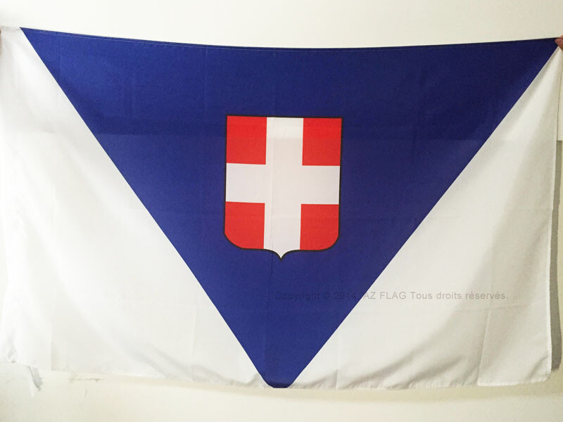 DÉPARTEMENT DE LA SAVOIE FLAG 3' x 5' for a pole - FRENCH DEPARTMENT - FRANCE FL