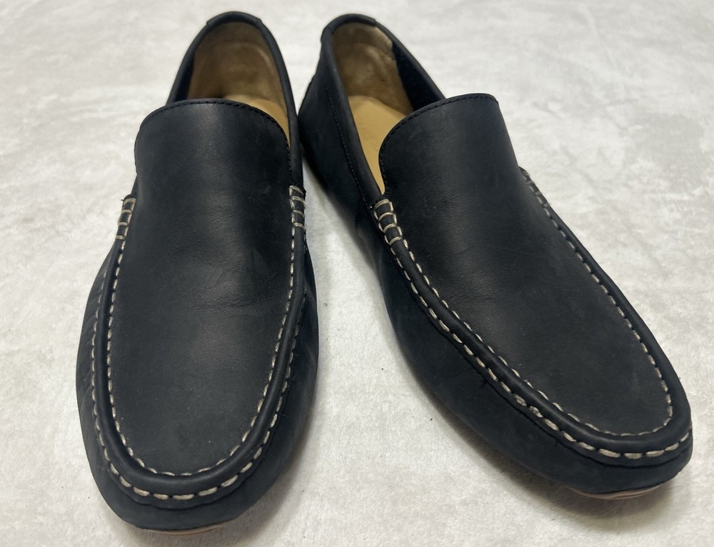 Cole Haan Loafers Shoes Men’s Size 12 M Black Somerset Driving Leather Slip On