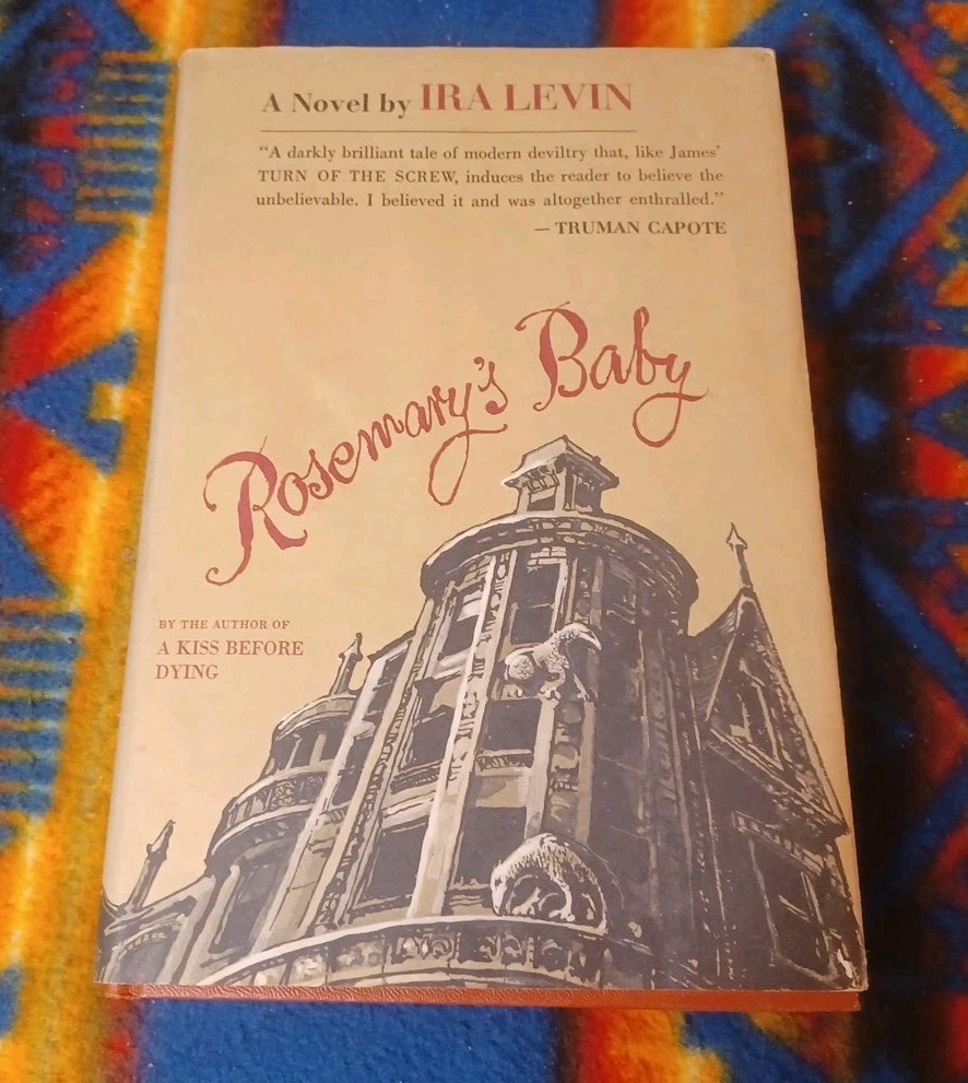 Rosemary's Baby - a novel by Ira Levin - 1st Ed 1967 BCE Hardcover DJ !!!