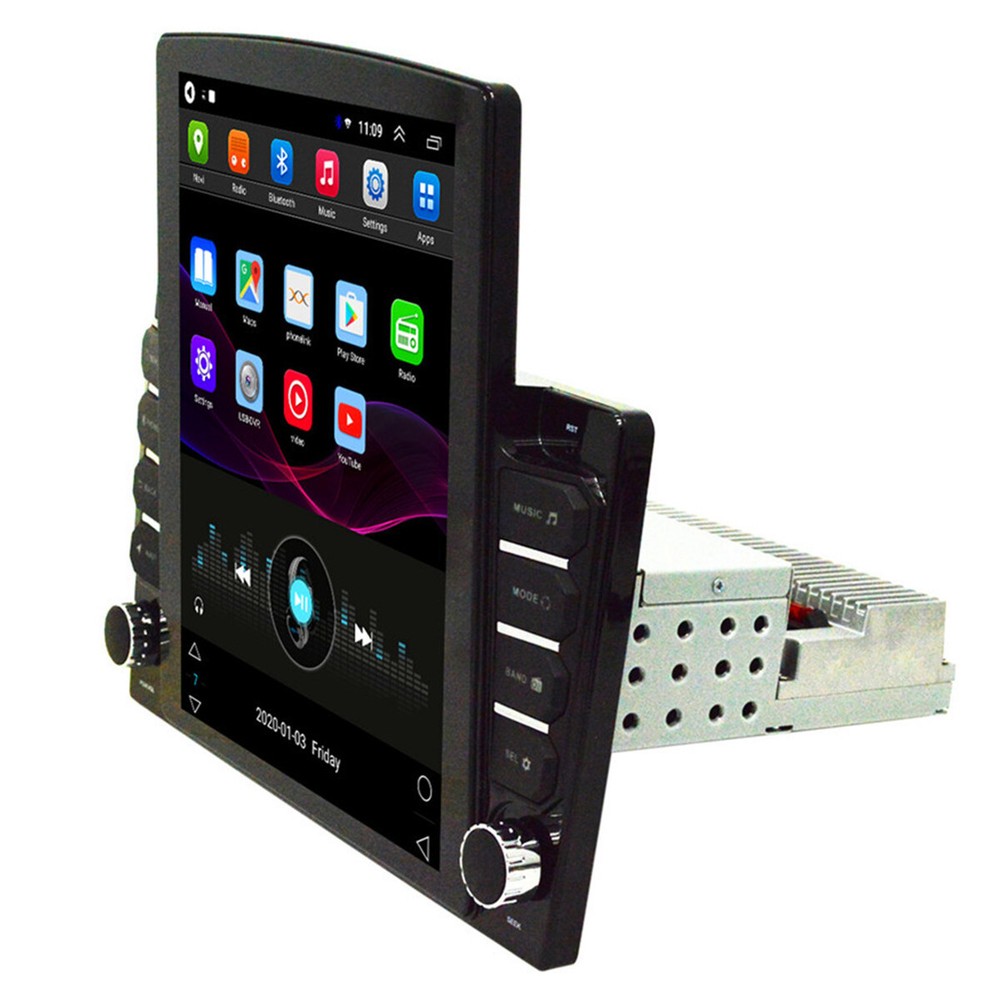 1DIN Touch Screen Car Stereo Radio MP5 Player BT GPS WIFI Mirror Link FM AUX USB