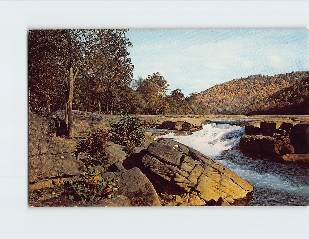 Postcard Valley Falls State Park Fairmont West Virginia USA