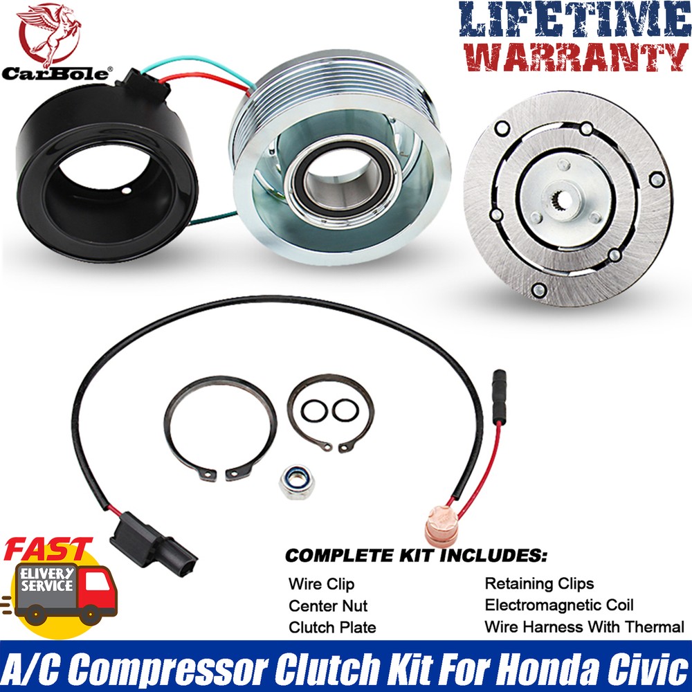 Honda Civic 2006-2011 1.8L AC Compressor Clutch Assembly 1102577-image